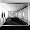 Factory Directly Single Glass Partitions Sound Proof Double Glazed Partition Wall for Office Space Division